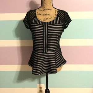 *Last Price Cut* GUC Bebe Peplum Top